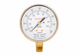 Harris Flowgauge Gauge 2-1/2"100 SCFH DU Brass - 9006139