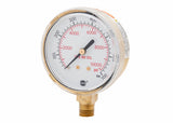 Harris Regulator Pressure Gauge 2.5 in. 10000 PSI / 700 BAR - 9006251