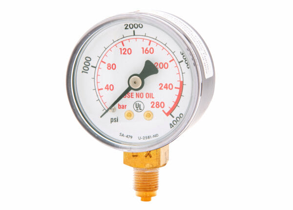 Harris Regulator Pressure Gauge 50 mm 4000 PSI / 280 BAR - 9006254