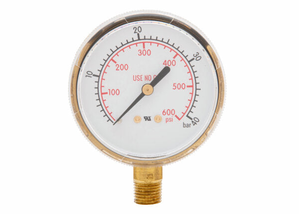 Harris Regulator Pressure Gauge 2.5 in. 600 PSI / 40 BAR - 9006302