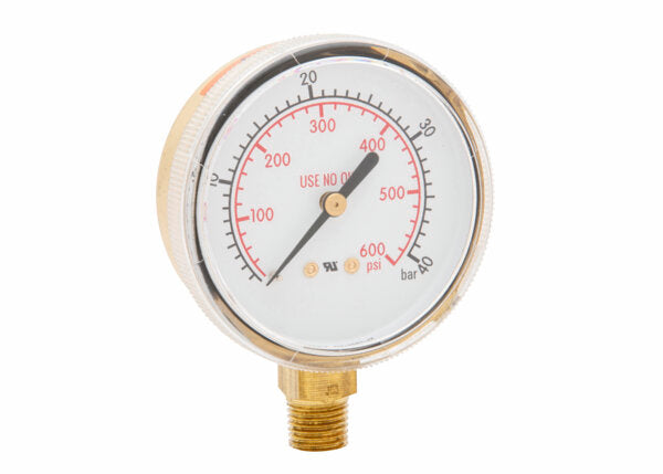 Harris Regulator Pressure Gauge 2.5 in. 600 PSI / 40 BAR - 9006302