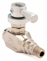 Harris 1/4 Turn Regulator Valve Nickel Plated Brass - 9101386