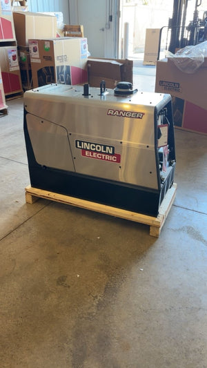 Lincoln Ranger 250 GXT Factory Demo Stainless Steel Case Engine Driven Welder Kohler EFI - U2382-5