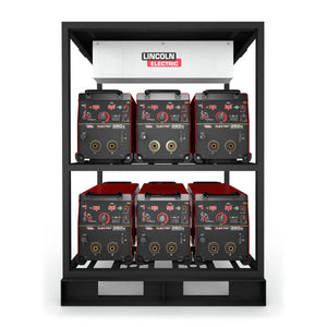 Lincoln Flextec 350X - Construction (Tweco) 6-Pack Rack - K4277-2