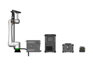 Lincoln Cooper CRX-10iA/L Aluminum Welding Cobot Package with 4 control units for automated robotic welding solutions at WeldingMart.
