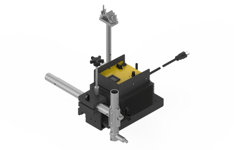 Bug-O ARC Gouging Rigid Rail 240VAC AGS-4052 welding tool with adjustment knobs, power cord, rails—WeldingMart equipment.
