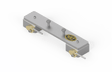Bug-O FIXED MAGNET PLATE W/RELEASE ARM-2265 welding tool with side clamps, top knobs, and logo. WeldingMart accessory on white background.