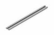 Bug-O E.H.D. RAIL 46-1/2" (ARR-1200) welding rail, durable flat metal with holes and ridged edges, ideal for welding setups.