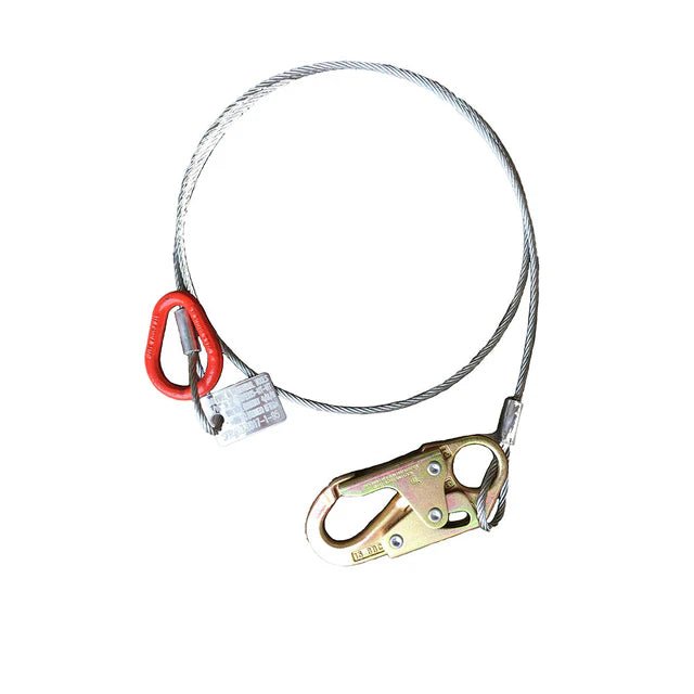 Mathey Dearman Safety Harness/Leash for Beam Clamp Rollers 2” to 60” pipes, designed for secure anchoring and enhanced safety - 31016.

