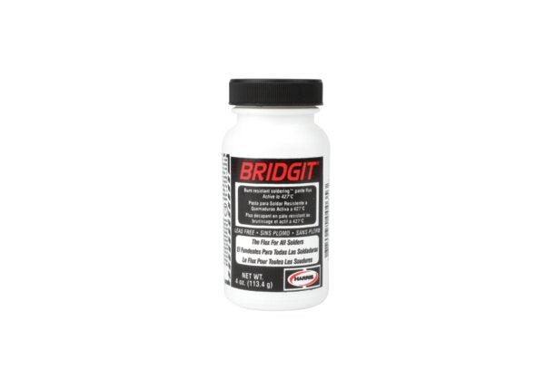 Harris -Bridgit Paste Soldering Flux - One Pound Jar - (12 Pack) - BRPF1