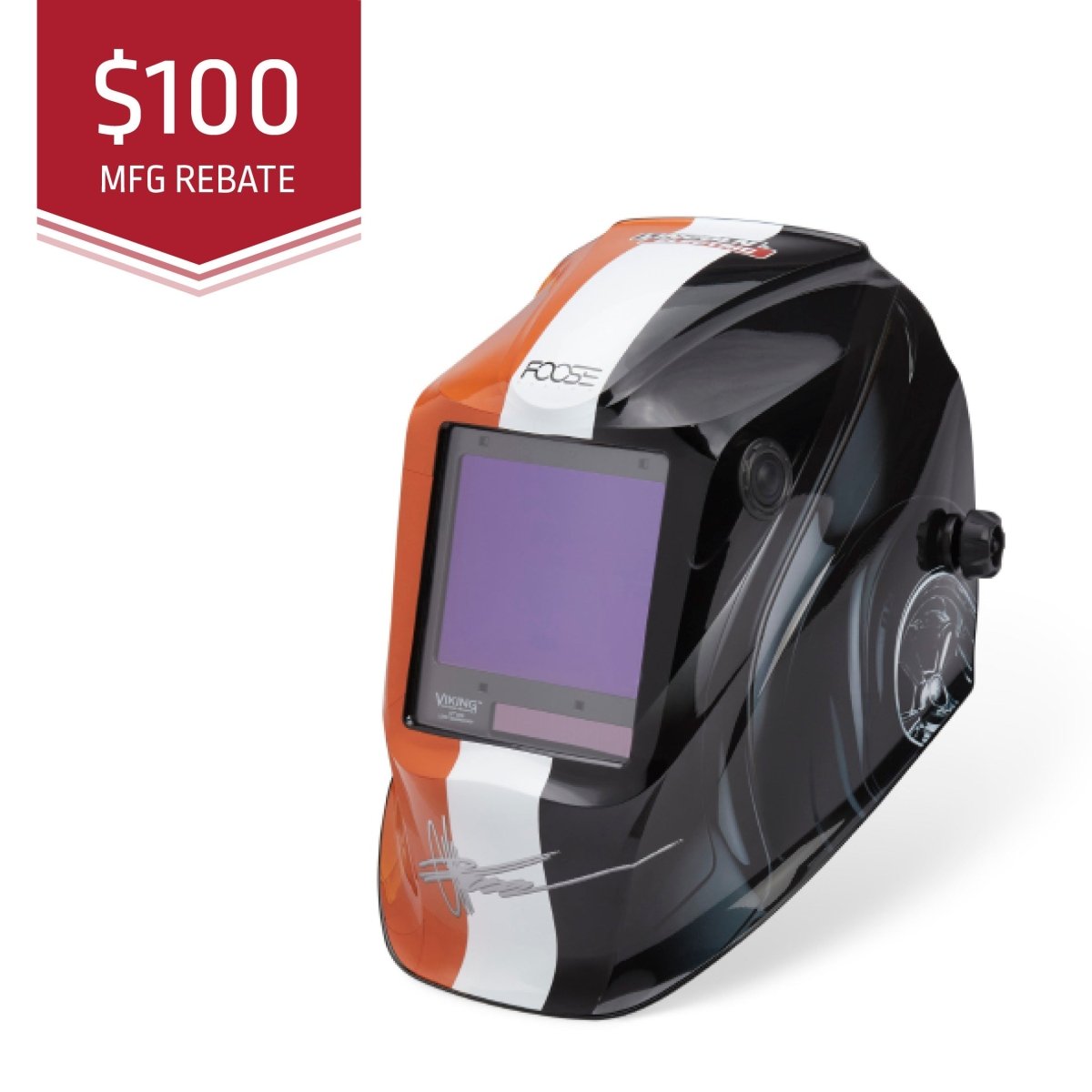Lincoln VIKING 3350 Foose Monarch Welding Helmet - K5133-4