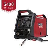 $400 MFG Rebate Lincoln POWER MIG 215 MPi Multi-Process Welder K4876-1 - . High-quality MIG welding machine for professional use. 