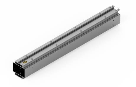 BUG-1040-2 Bug-O 8' Cross Beam Assembly for welding equipment, metal rail with bolt holes, ideal welding accessory, WeldingMart.