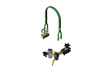 Bug-O UNI-BUG CUTTING GROUP BUG-1875 welding valve, brass fittings, green hoses on black base—precision welding equipment.