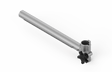 Bug-O H.D. RACK with Torch Holder 30" BUG-5169-30 welding tool, toothed arm, clamp base, black knob on white background.