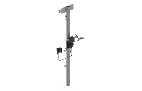 Bug-O ZIPPER WELDER W/LW 120VAC (BUG-5890) welding rail system with control box, panel, and metal rails; WeldingMart equipment.
