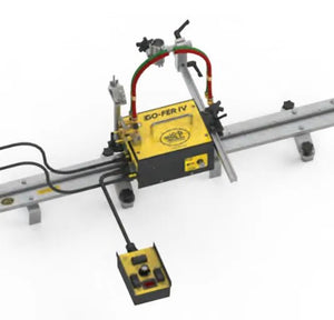 Bug-O GO-FER IV KIT welding tractor with pendant, 240VAC rail-mounted bevel cutting system for oxy-fuel or plasma torch.