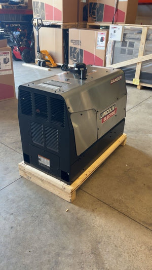 Lincoln Ranger 250 GXT Factory Demo Stainless Steel Case Engine Driven Welder Kohler EFI - U2382-5