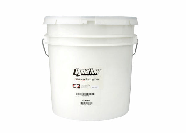 Harris Dynaflow White Paste Brazing Flux - 50 Pound Pail - DYNAW50