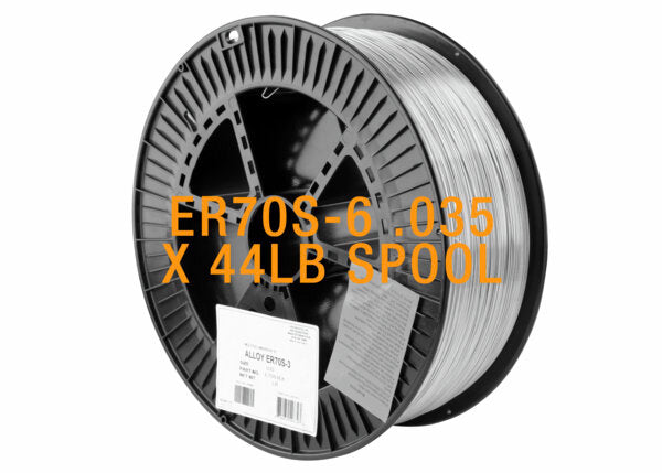 Harris ER70S-6 Mild Steel GMAW MIG Welding Wire .045 44# Spool Italian Wire - E70S6H9IT