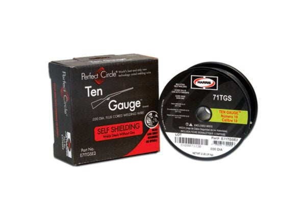 Harris - E71T-GS Ten Gauge™ Self-Shielded Flux-Cored (FCAW) Carbon Steel Welding Alloy - E71TGSH2