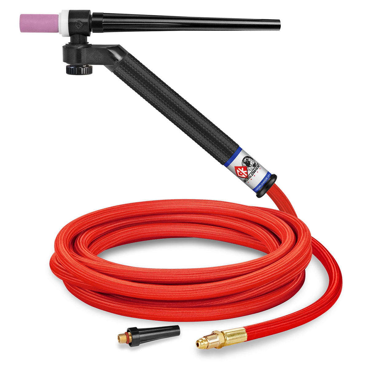 CK Worldwide - Fl1312Sf - 130 Amp Flex-Loc Tig Torch, Gas-Cooled, 12.5' Superflex Cables - Fl1312Sf