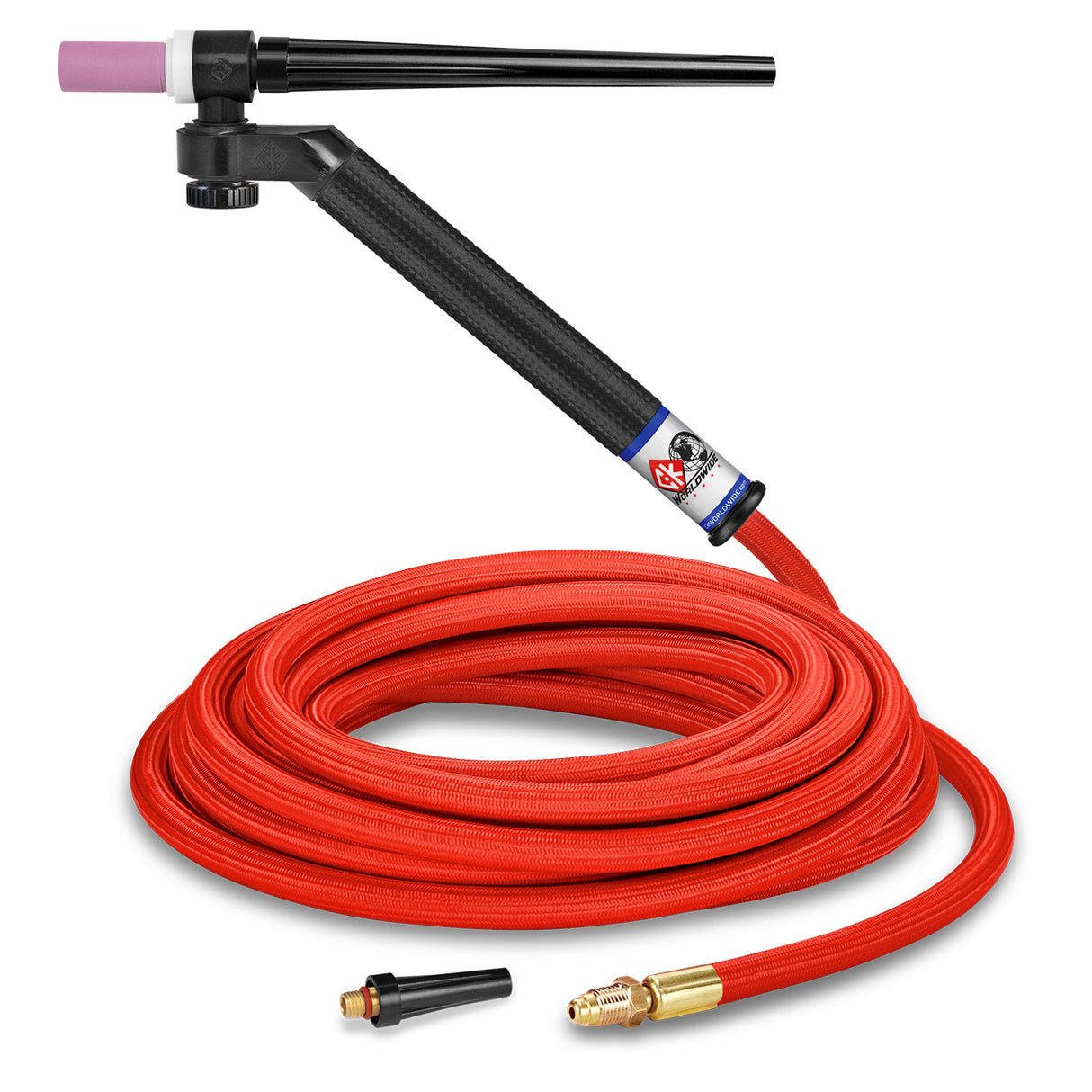 CK Worldwide - Fl1325Sf - 130 Amp Flex-Loc Tig Torch, Gas-Cooled, 25' Superflex Cables - Fl1325Sf