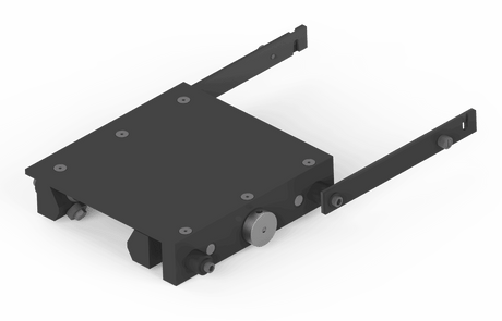 Bug-O FMD LONG TRAILER FMD-1090 welding tool—black steel component with two metal arms and bolts, shown on white background.