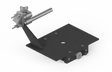 Bug-O 12" HIFLEX carriage cable anchor FMD-1105—black metal mounting bracket for welding equipment and accessories.