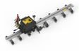 Bug-O MDS HI-FLEX OXY-FUEL CUT KIT FMD-4150, yellow panel, HI-FLEX rail, suction bases—precision welding cutting tool.