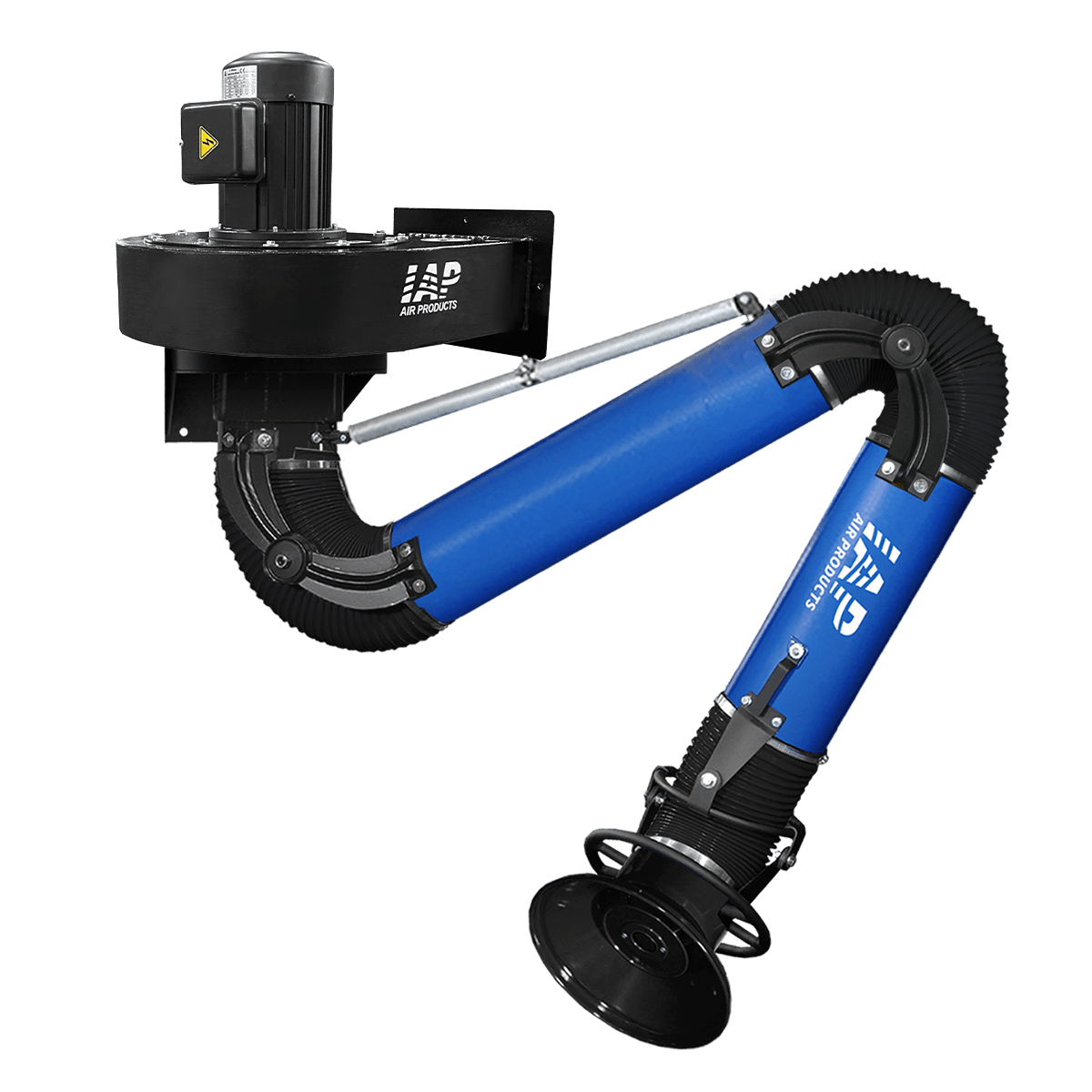 IAP 1HP Fume Arm & Fan 4”x5’ - FA-FAN-0405