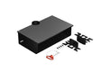 Lincoln Table Rectangular K5667-3 with metal box, circular opening, brackets, screws, and safety pin for welding setups.