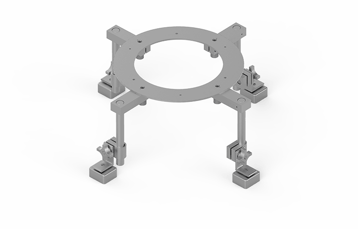Bug-O HOB-O BLIND AREA KIT HOB-2080: welding fixture, metallic frame with 4 clamp legs, welding tool accessory from WeldingMart.