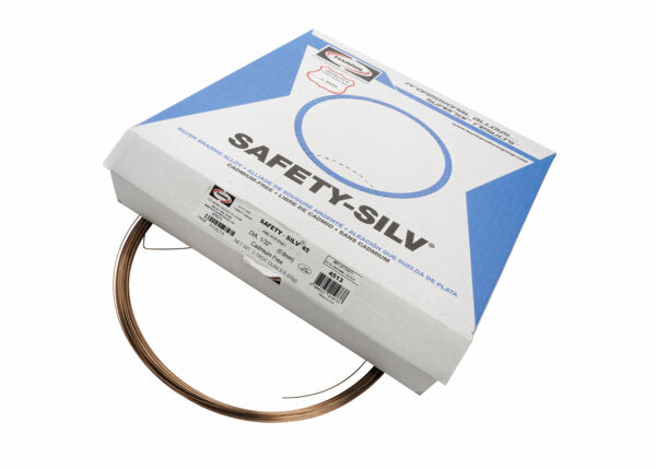 Harris Safety-Silv 45 High Silver Brazing Alloy 1/32 X 3 TO PKG - 4513