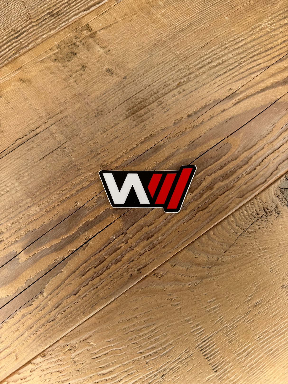 WeldingMart.com Decal/Sticker - "W" Grey