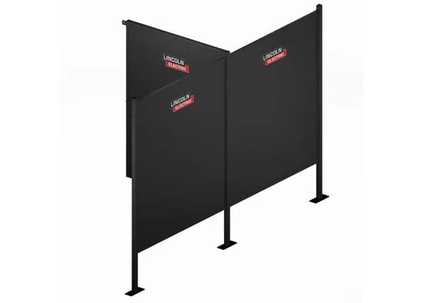 Lincoln Weld Booth 5 ft. (1.5 m) Back-to-Back Add-On - K5737-4