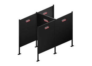 Lincoln Weld Booth 5 ft. (1.5 m) Back-to-Back Standalone (Back-to-Back Starter) - K5737-3
