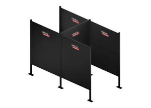 Lincoln Weld Booth 5 ft. (1.5 m) Back-to-Back Standalone (Back-to-Back Starter) - K5737-3