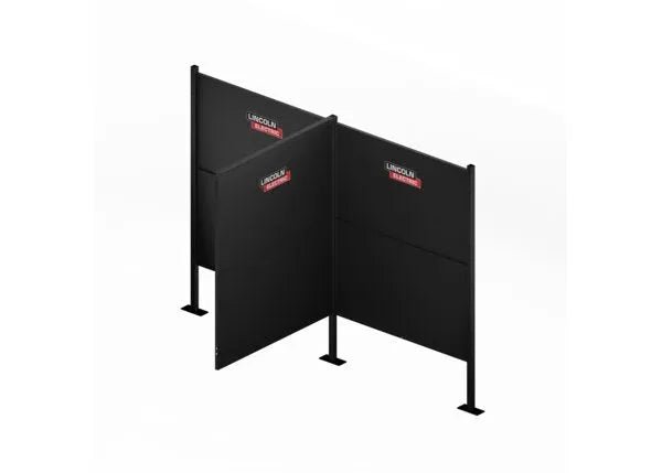 Lincoln Weld Booth 5 ft. (1.5 m) Back-to-Back Add-On - K5737-4