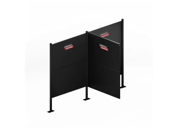 Lincoln Weld Booth 5 ft. (1.5 m) Back-to-Back Add-On - K5737-4