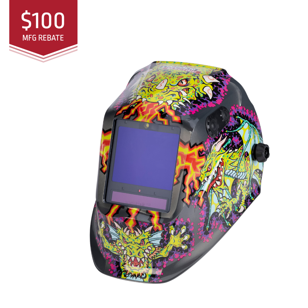 ノルディクス　スイムヘルム5 Lincoln VIKING 3350 ADV Dragon Welding Helmet - K5756-5