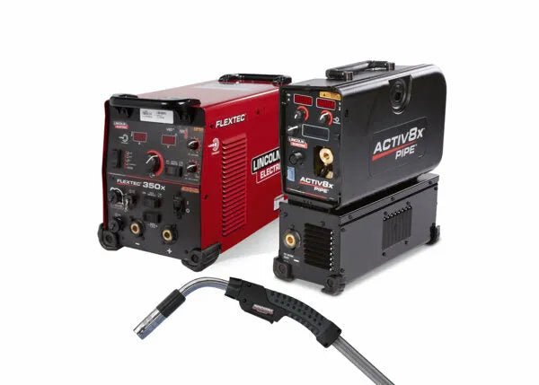 Lincoln Flextec 350X PowerConnect - (Tweco) / Activ8X Pipe One-Pak