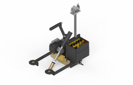 Bug-O 120V ALL-POS FILLET WELDER KBUG-3000, portable welding tool with control panel, handle, wheels, frame, and bracket.