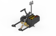 Bug-O BAT ALL-POS FILLET WELDER-120V (KBUG-3000-BAT) welding equipment with torch, controls, and rail wheels on white background.