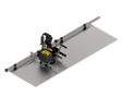 Bug-O K3000 welding tool with BUG-O rack & remote, yellow connectors and levers on metal plate, sold by WeldingMart.
