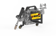 Bug-O 240V WELD CARRIAGE KBUG-4002 portable welding accessory with handle, wheels, torch holder, and precision control panel.
