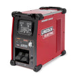 A red and black Lincoln K4542-1 POWER WAVE S500, AZZ WSI welding machine with a front control panel, buttons, display, side ventilation grills, protective corner bumpers, and visible branding on the panels.
