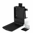 Lincoln K5279-1 FIRE EXTINGUISHER BRACKET/DOCUMENT HOLDER - Practical welding equipment safety and organization accessory - Features dual-purpose design for emergency equipment and documentation storage - Professional Lincoln Electric mounting system for enhanced worksite safety compliance


