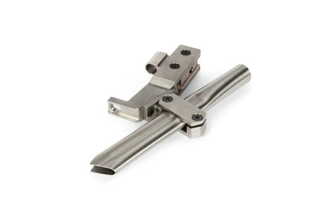 Lincoln K5428-1 LONG STICKOUT EXTENSION - Specialized welding contact tip accessory for extended electrode protrusion - Features increased electrical stickout capability for deep penetration applications - Professional Lincoln Electric consumable extension for enhanced deposition control


