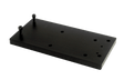 Bug-O EXTENDED MOUNTING PLATE MDS-1045 welding accessory, black steel with various holes and screws, ideal for WeldingMart tools.